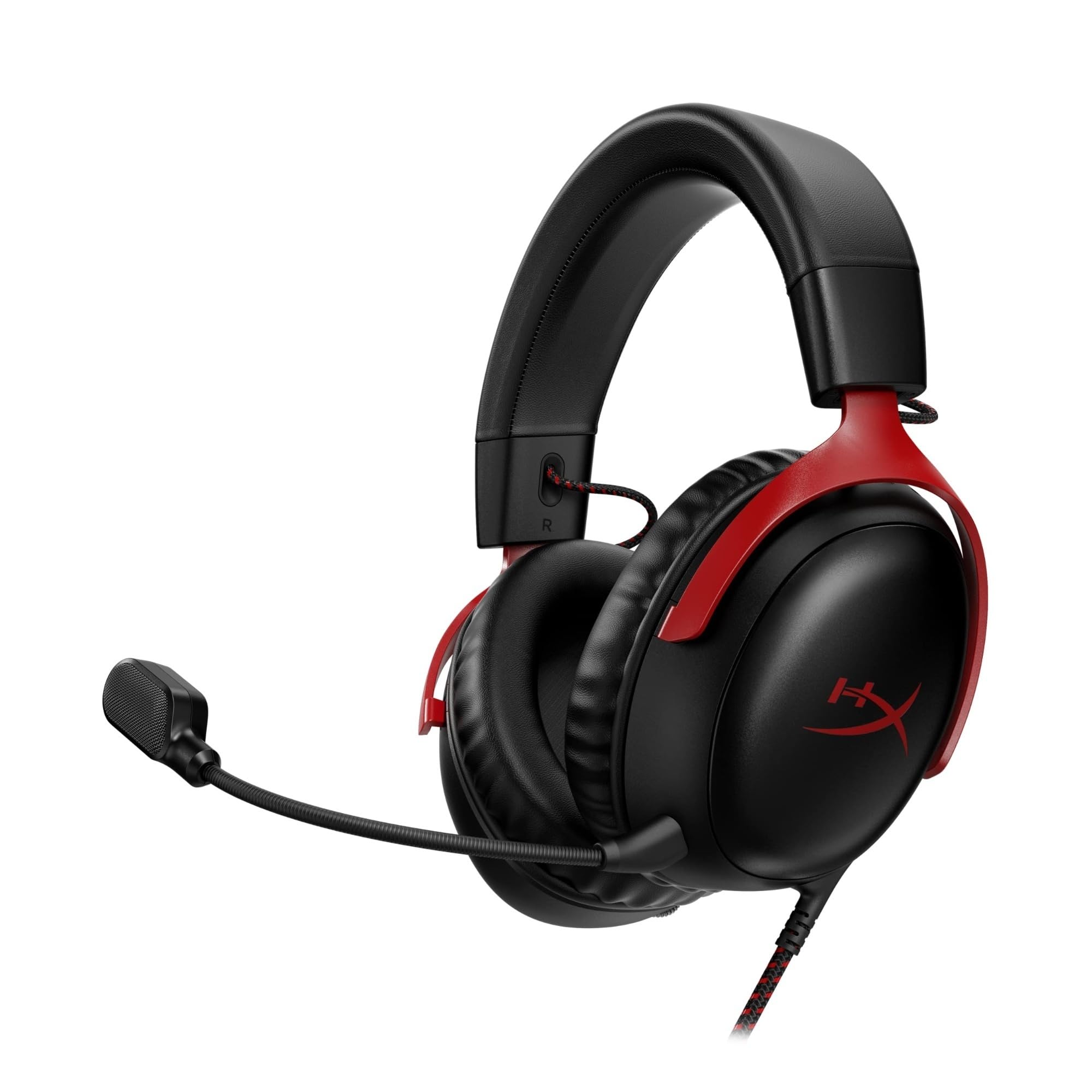 HyperX Cloud III, Cuffie da Gaming con Cavo USB-C, Controlli Audio Integrati, Telaio in Alluminio, Cuscinetti in Memory Foam Rivestiti in Similpelle, Adatto per PS4, Xbox e PC, Ne…