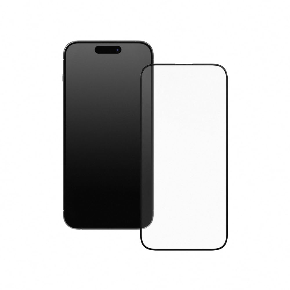 RhinoShield Tempered Glass for iPhone 15 Pro Max | 9H Hardness, High Transparency, Impact and Scratch Resistant, Anti-blue Light, Installation Tool Included, Screen Protector