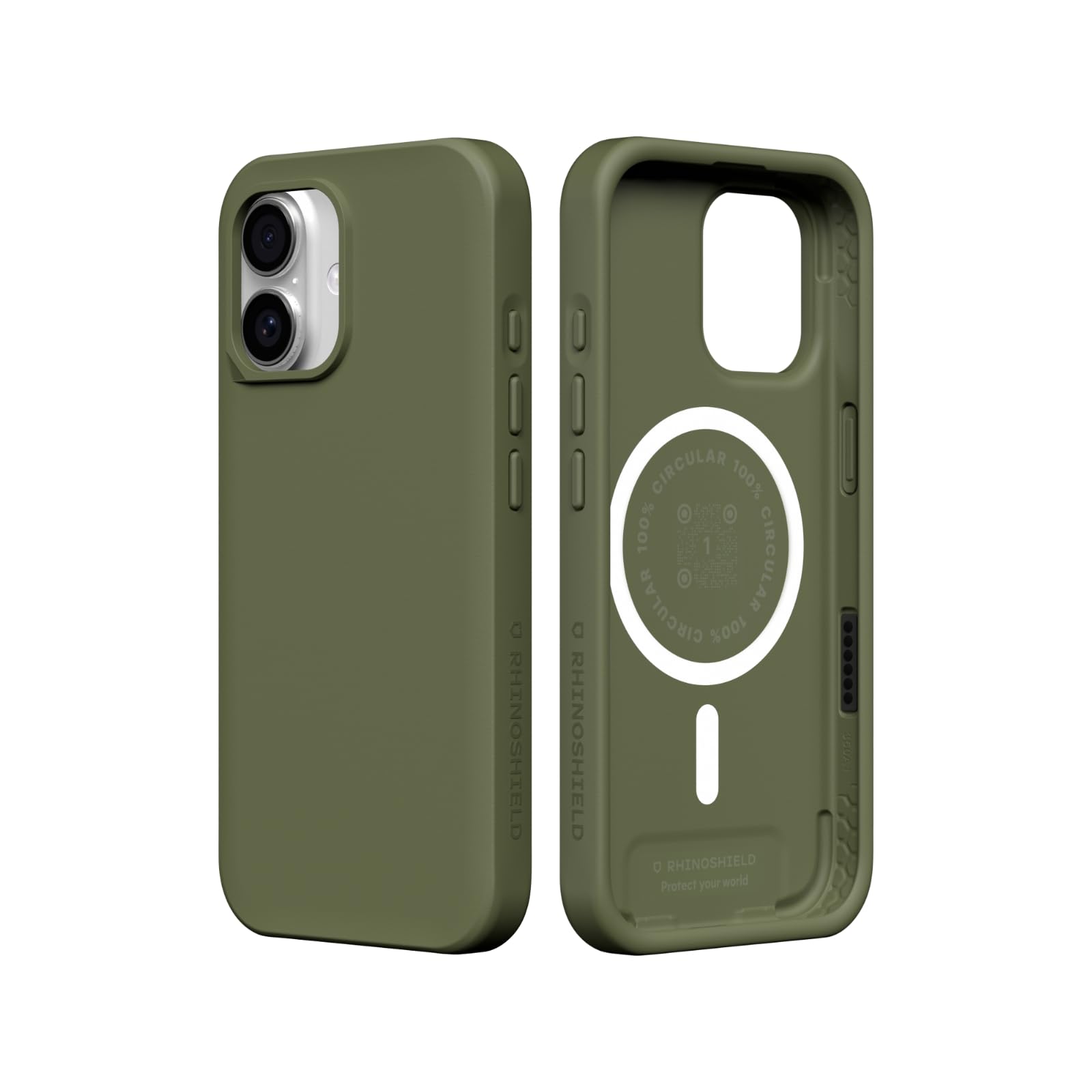RhinoShield SolidX MagSafe Compatible Case for iPhone 17 | Strong Magnetic, Military Grade Drop Protection, Reinforced Shock-Absorbing, Enhanced Corner Defense, Slim, Lightweight