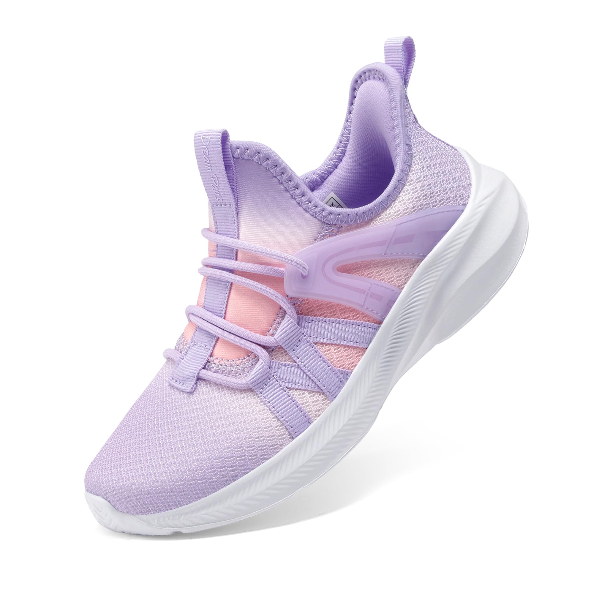 DREAM PAIRS Sneakers Slip-on per Bambini e Bambine | Ultra leggero, facile da spostare, traspirante Mesh Fresh Feel, Slip-On Indipendente, zona di flessione dell'avampiede