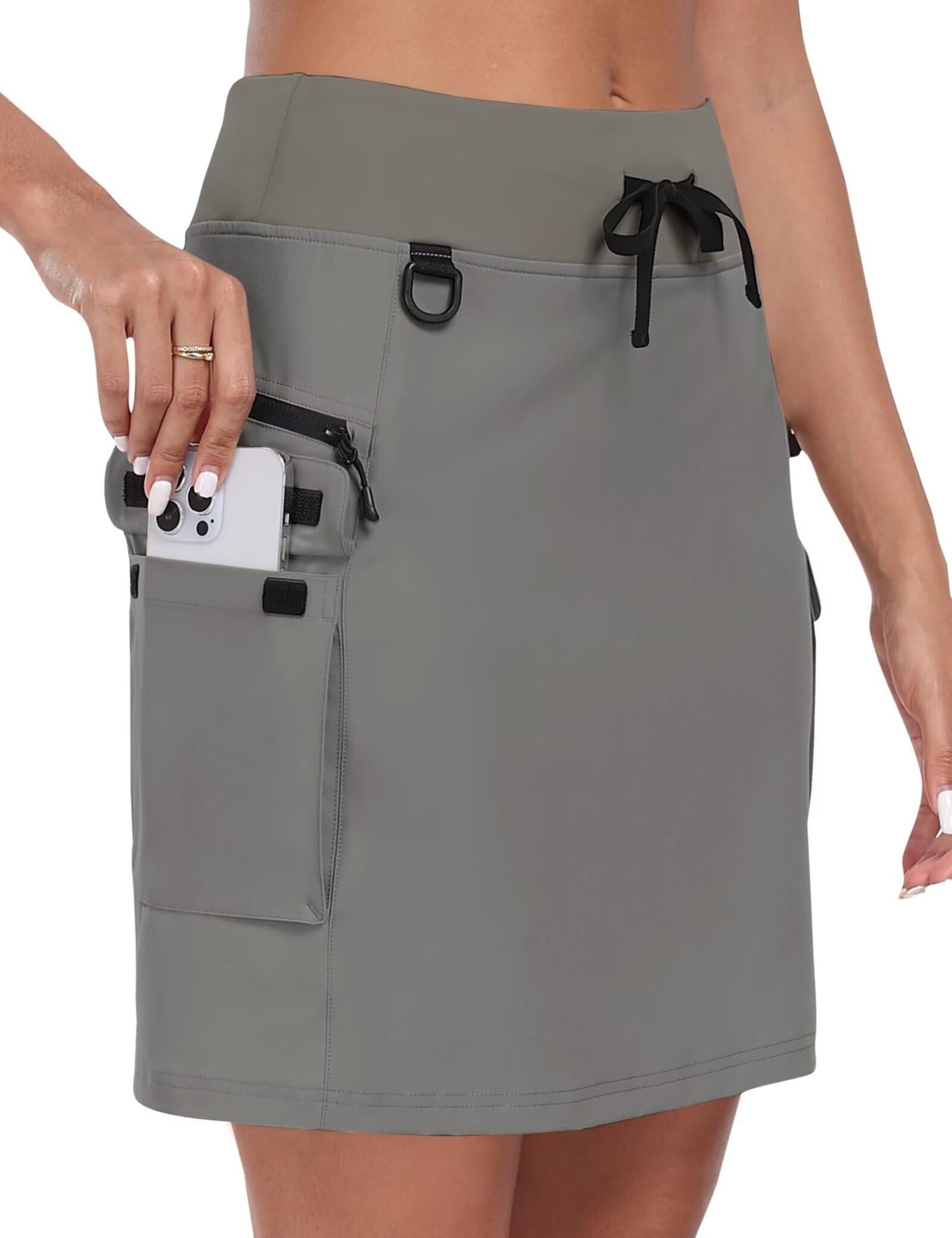 MoFiz Gonne da Tennis con Pantaloncini Interni Donna Gonna da Golf con Tasche Gonne-Pantalone Sportive per Escursionismo Atletico Corsa Ciclismo