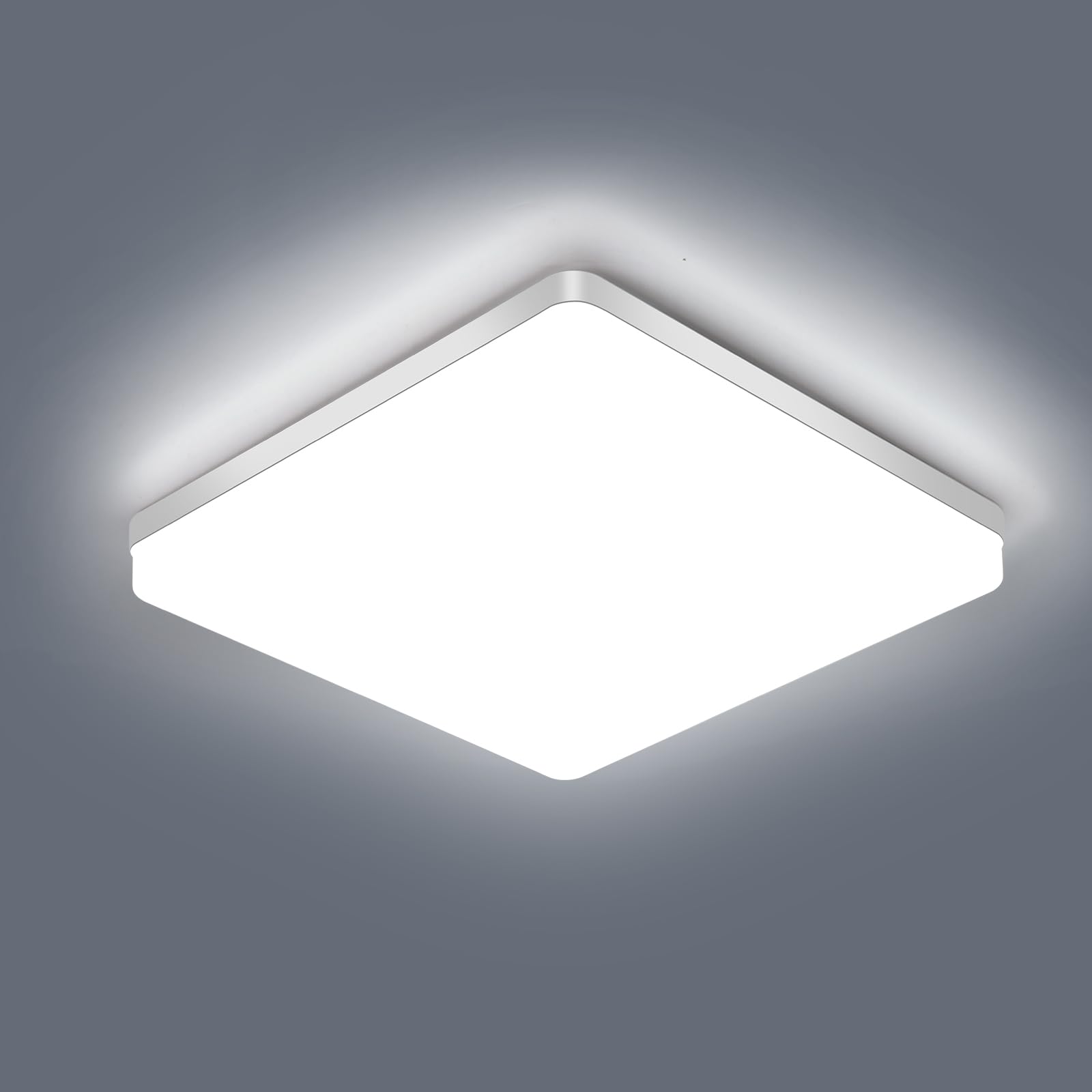 Comely Plafoniere da Soffitto LED, 36W 4050LM Lampada da Soffitto 6500K | 23cm Lampada da Soffitto LED per Soggiorno Cucina Camera da Letto Corridoio Comodino