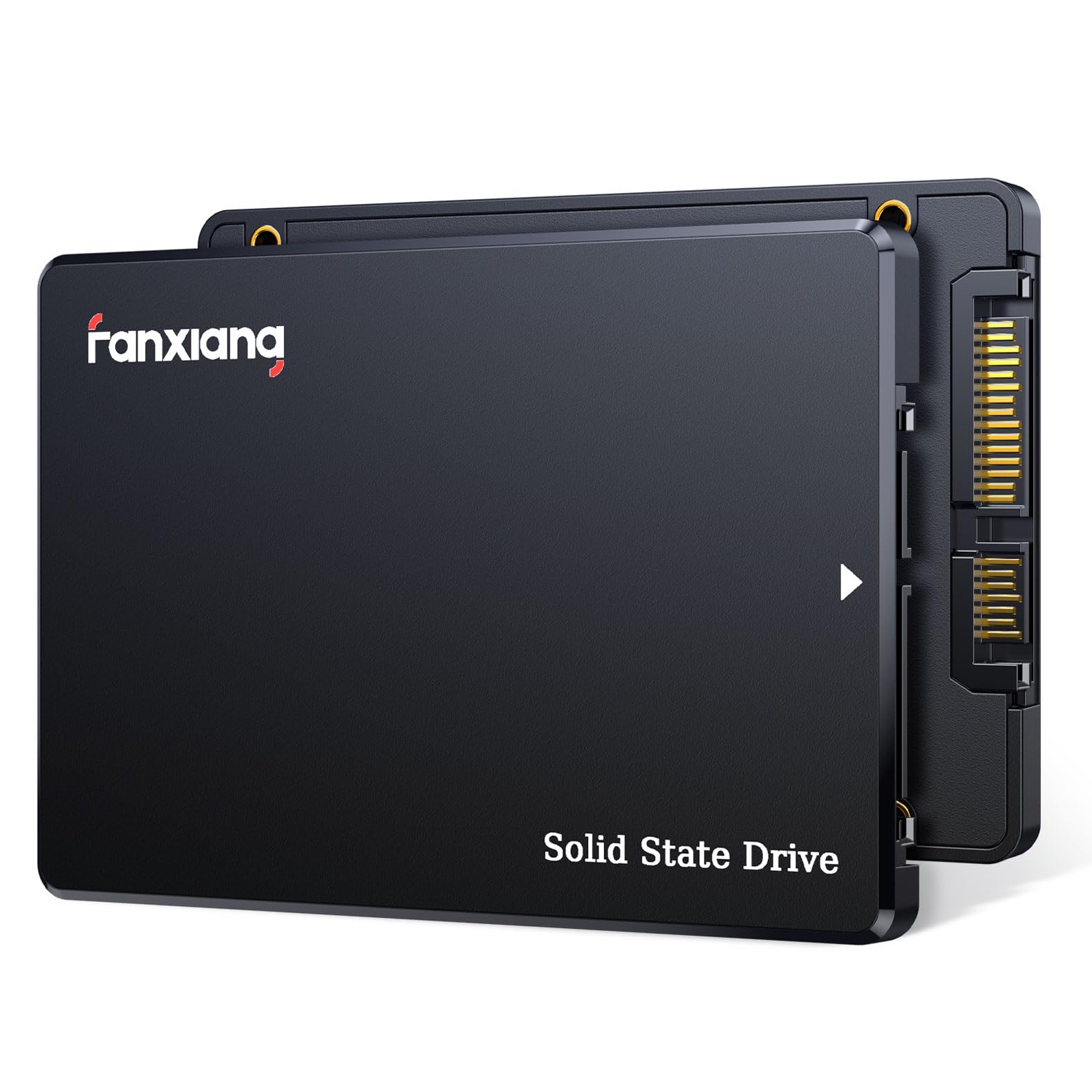 fanxiang SSD 256GB SATA III 2,5" SSD Interno, Fino a 530 MB/s. 3D NAND | Cache SLC per prestazioni più fluide, avvio rapido e trasferimenti veloci per PC desktop e notebook (S101Q)
