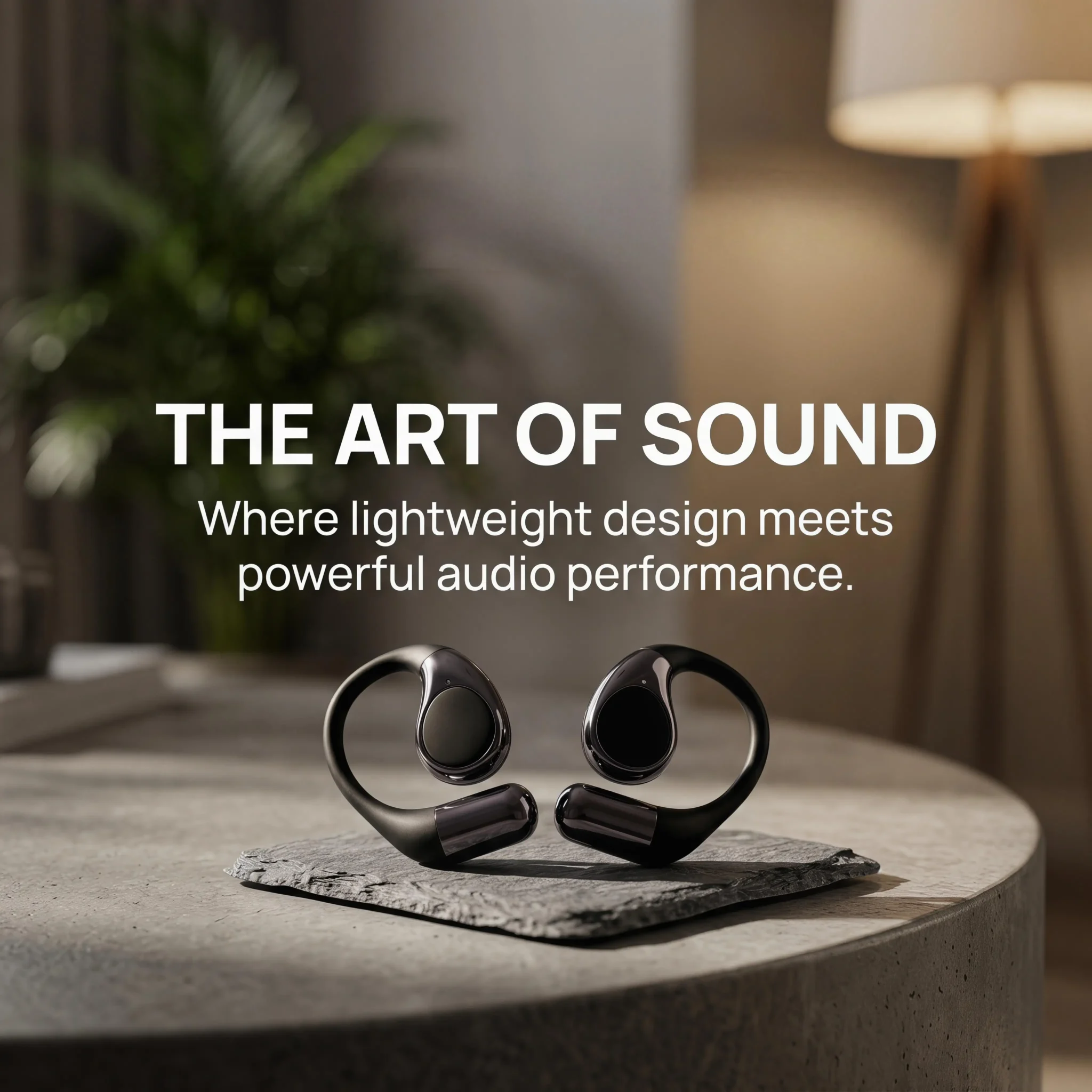 Cuffie Bluetooth Wireless Open-Ear X17S V6.0 con Conduzione Aerea, Audio Nitido e Design Comodo con Gancio per l'Orecchio