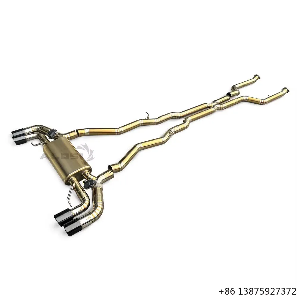 Silenziatore di Scarico Cat-Back in Titanio con Valvola per M5 G90 4.4T 2025+, Upgrade del Suono Sportivo e Prestazionale