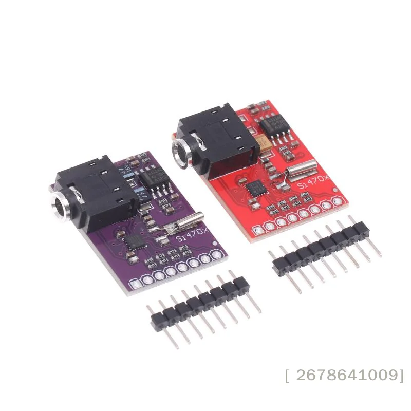 CJMCU-470 Si4703 Scheda breakout ricevitore radio FM, modulo di valutazione sintonizzatore RDS stereo con interfaccia I2C⚡Y26