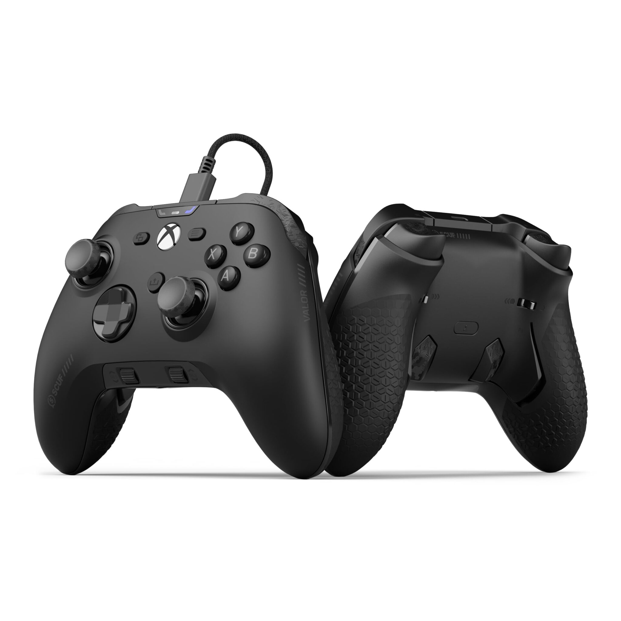 SCUF VALOR Controller Xbox a Prestazioni Cablate – Nero | Paddle Personalizzabili, Grilletti Istantanei, Analogici TMR Resistenza, Controlli Audio, Xbox Series X|S, Xbox One, PC