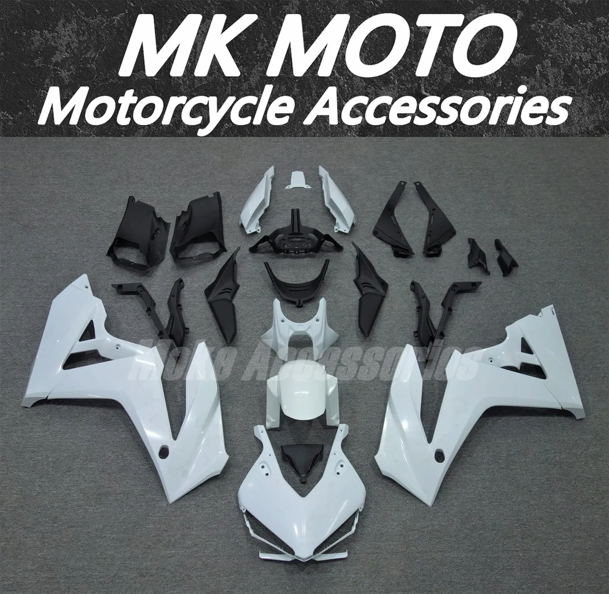 Kit carene moto adatto per CBR650R 2023 2024 2025 Set carrozzeria iniezione ABS di alta qualità non verniciata