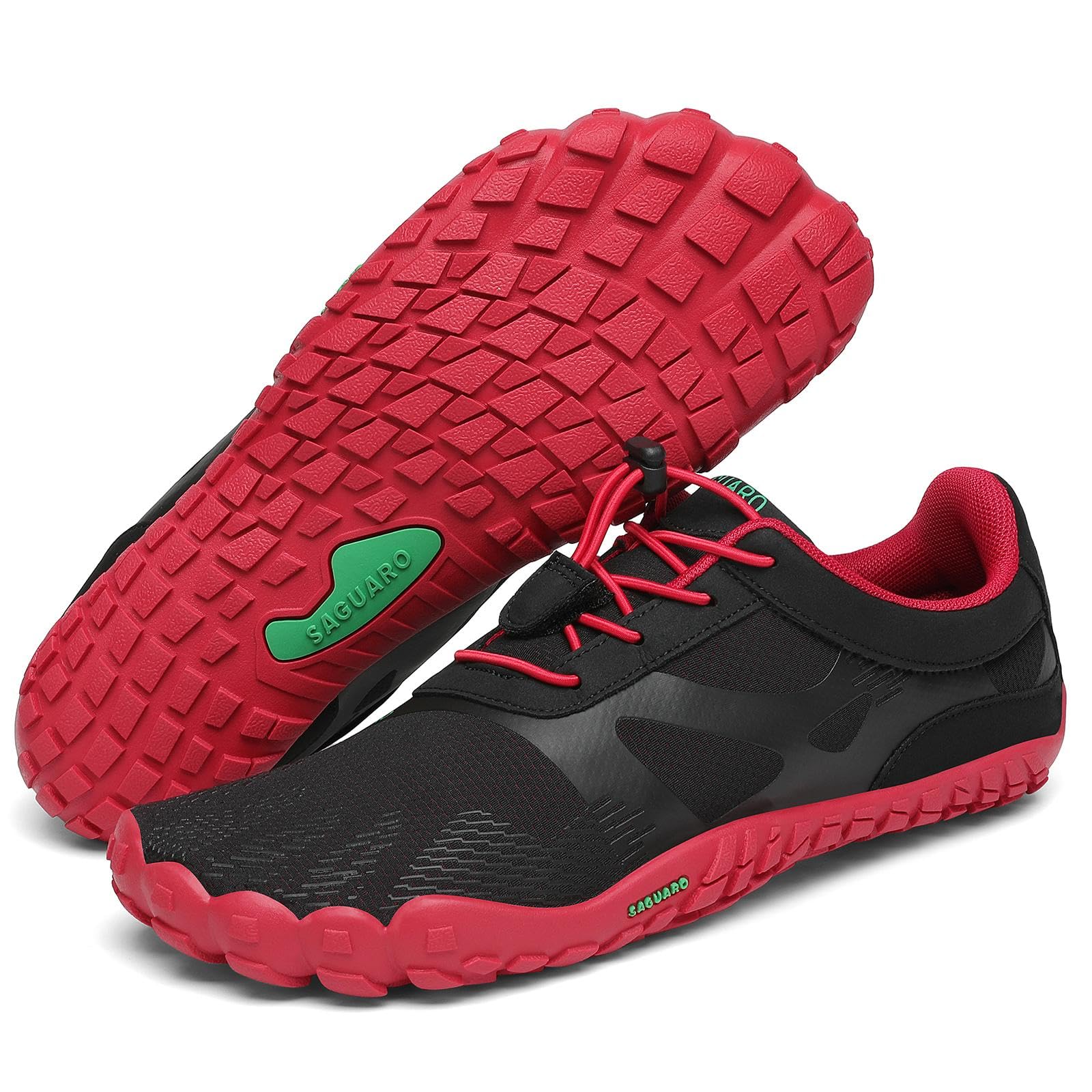 SAGUARO Scarpe da Trail Running Barefoot Uomo Donna Scarpe a Piedi Nudi Minimaliste per Palestra Trekking,GR.36-48
