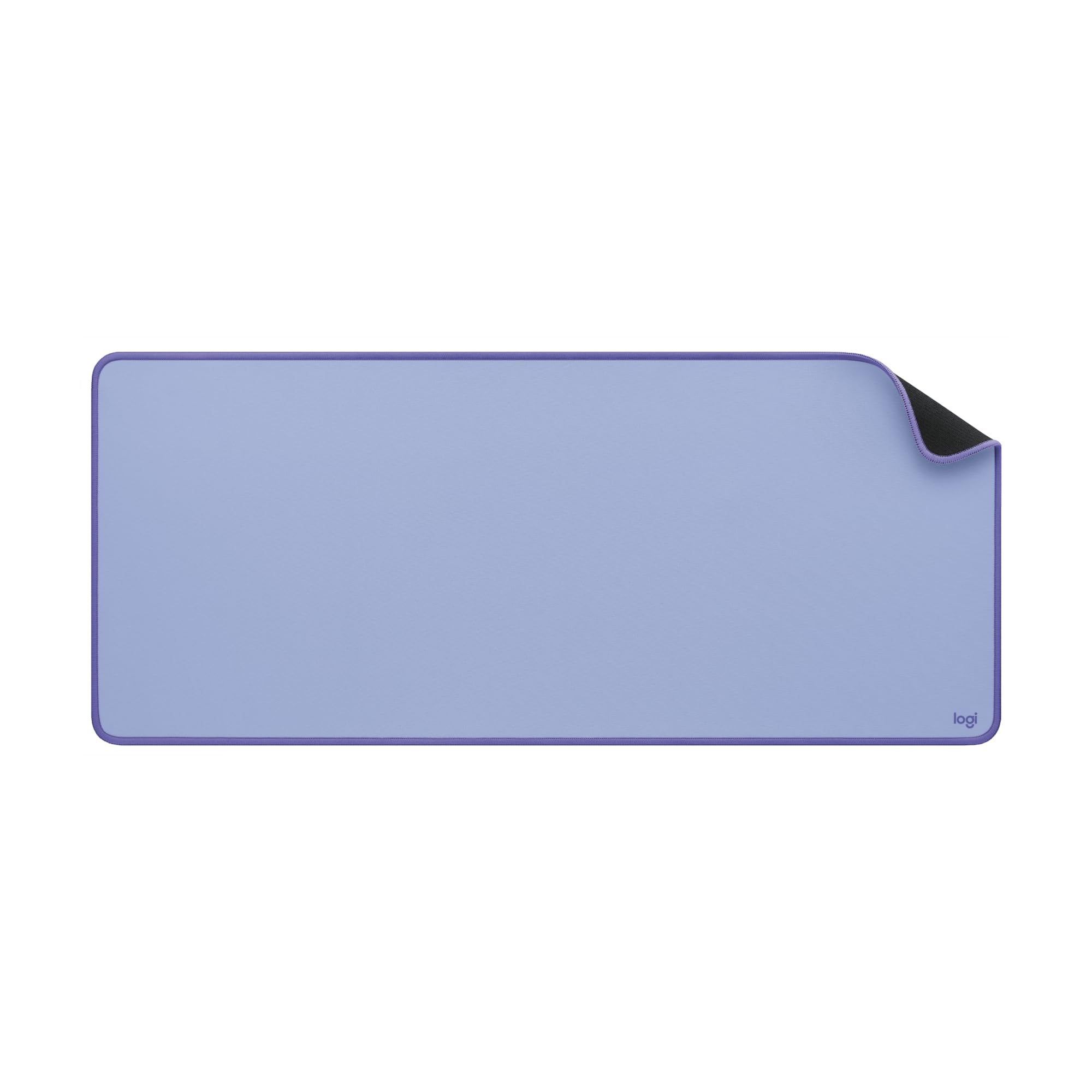 Logitech Desk Mat - Studio Series, Tappetino per Mouse Esteso | Multifunzione, Protezione Scrivania Ufficio, Base in Gomma, Resistente ai Versamenti - Lilla