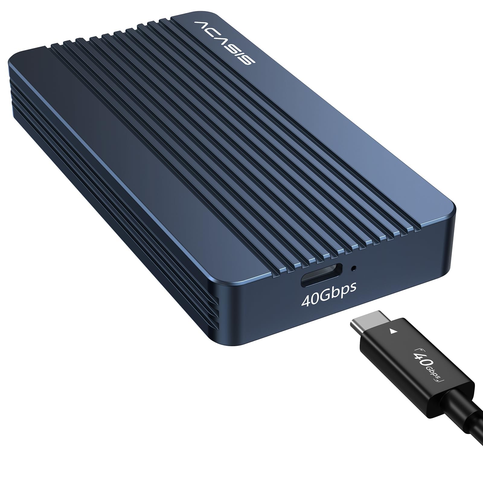 ACASIS TBU405 Case SSD M.2 NVMe 40Gbps Thunderbolt 4 Enclosure | Intel JHL7440, per 2280/2260/2242/2230 B+M M-Key, USB4/3.2/3.1/3.0, per M1/M2 Pro/Max