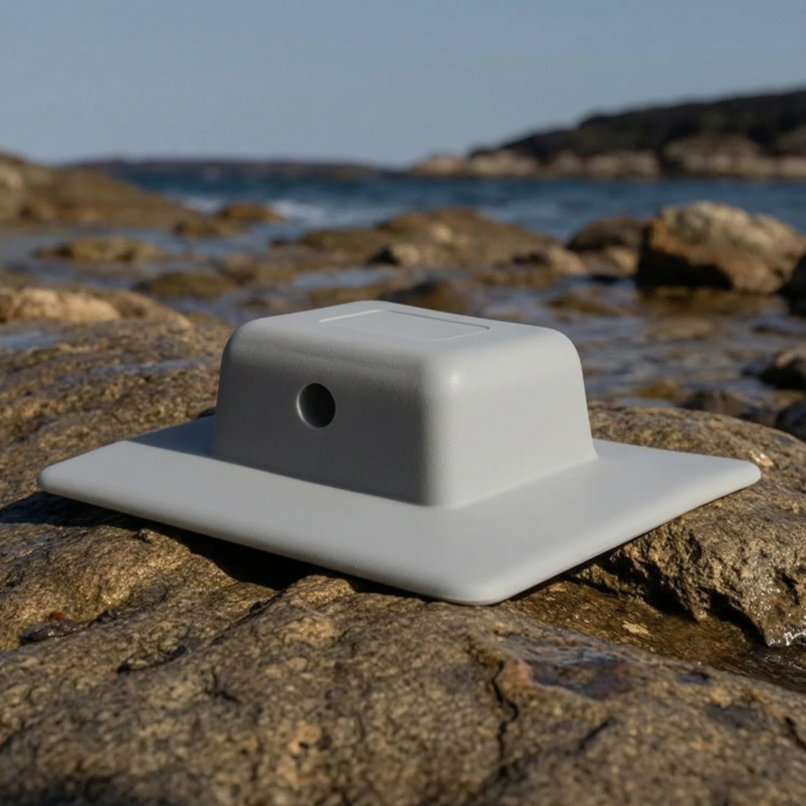 Base per tenda da barca, supporto elegante con foro per pescatori, gommoni, kayak