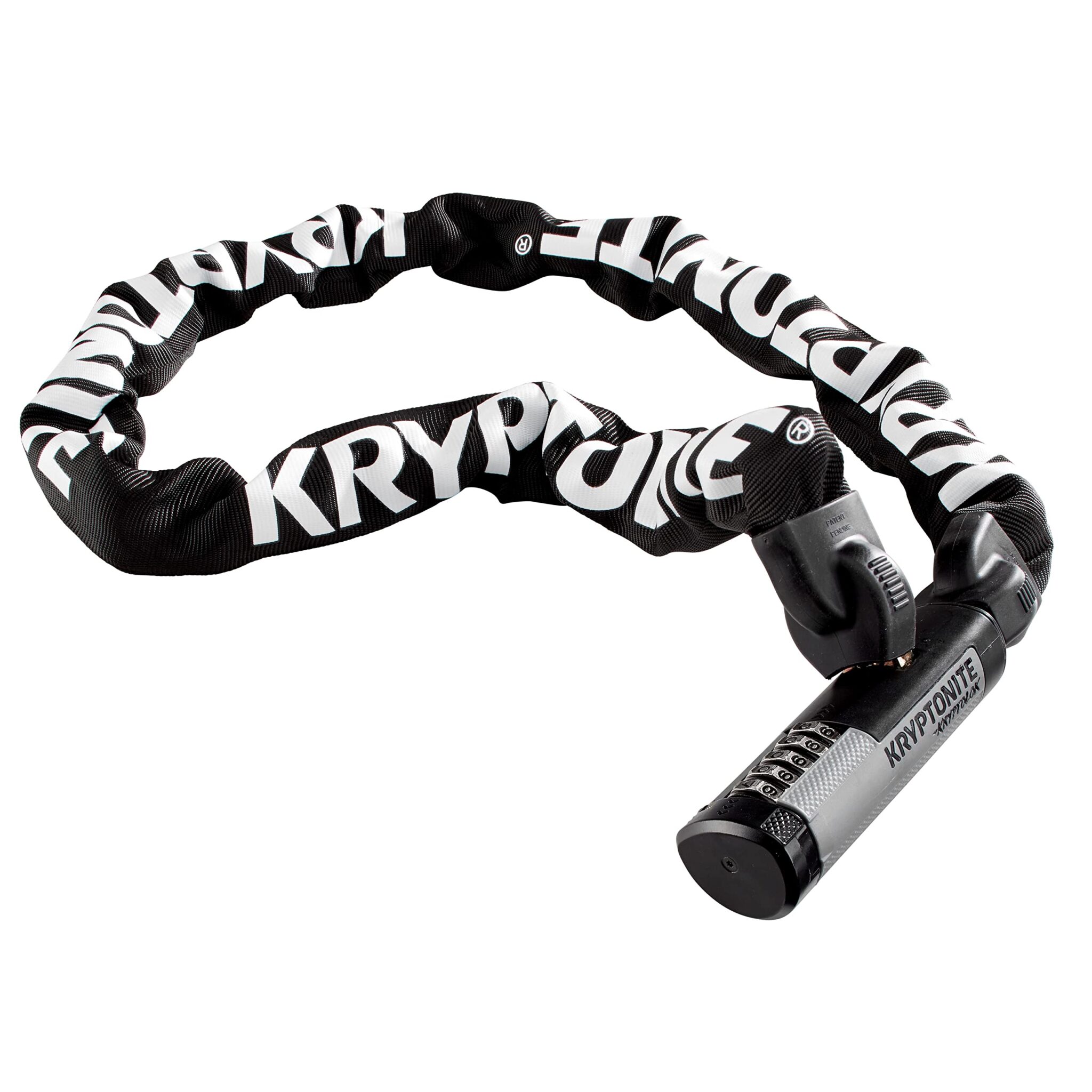 Kryptonite Kryptolok 912 Combo, Catena Antifurto con Combinazione a 5 Cifre | Acciaio al Manganese Temprato da 9,5 mm, Livello di Sicurezza 6/10, per Bici ed E-bike, 3,33 kg, Lung…