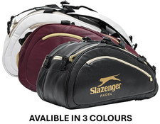 Slazenger - Borsa per racchetta Vibora Padel - Impermeabile in pelle PU