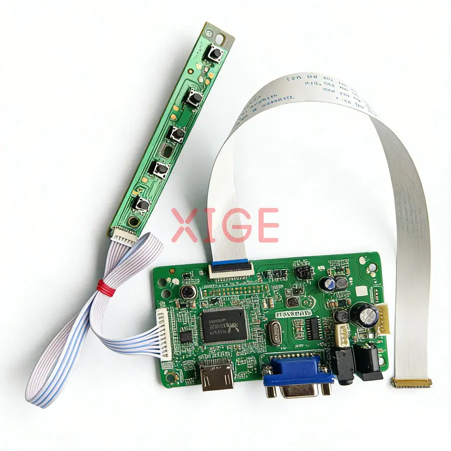 Per LM156LFBL LM156LF9L LM156LFCL LM156LFDL Scheda Controller Unità Kit FAI DA TE Pannello Laptop HDMI + VGA EDP 30 Spille 1920*1080 1920x1080