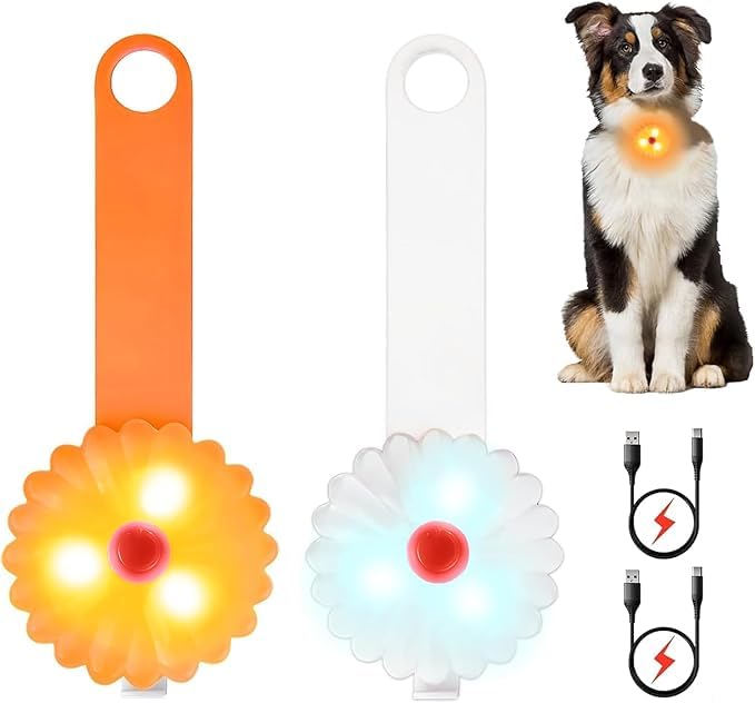 AHJ Luce lampeggiante a LED di sicurezza per cani Gatti - Luci