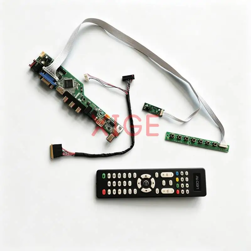 Kit Scheda Driver per LTN101NT07 LTN101NT05 LTN101NT08 LTN101NT06, DIY USB+AV+VGA+HDMI, Display per Laptop 1024x600 LVDS-40 Pin