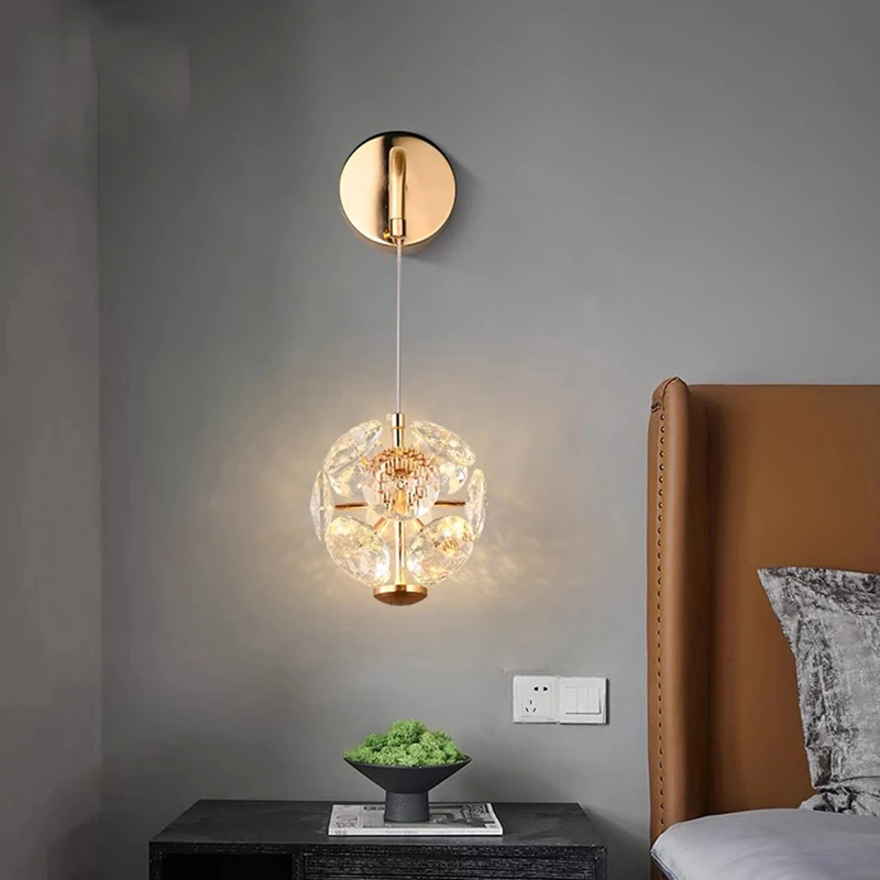 1 PC Lampada a LED moderna per l'arredamento della casa, lampada da comodino, lampada a sospensione, lampadario a LED, illuminazione per interni.