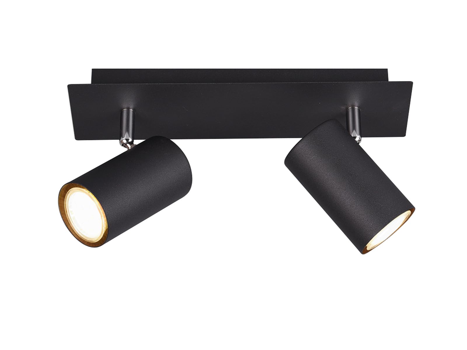 Trio Leuchten Lampada da soffitto, Nero Opaco