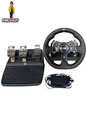 Logitech G920 Racing Wheel con pedali e adattatore di alimentazione Xbox Series X|S One PC