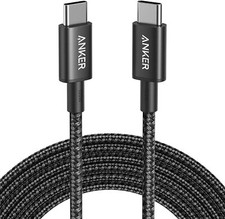 Anker 100W USB C Cavo di Ricarica Rapida Lungo 10ft Cavo Nylon Intrecciato per MacBook