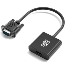 Adattatore da VGA a HDMI Supporto Audio Risoluzione 1080P VGA a HDMI PC, Laptop