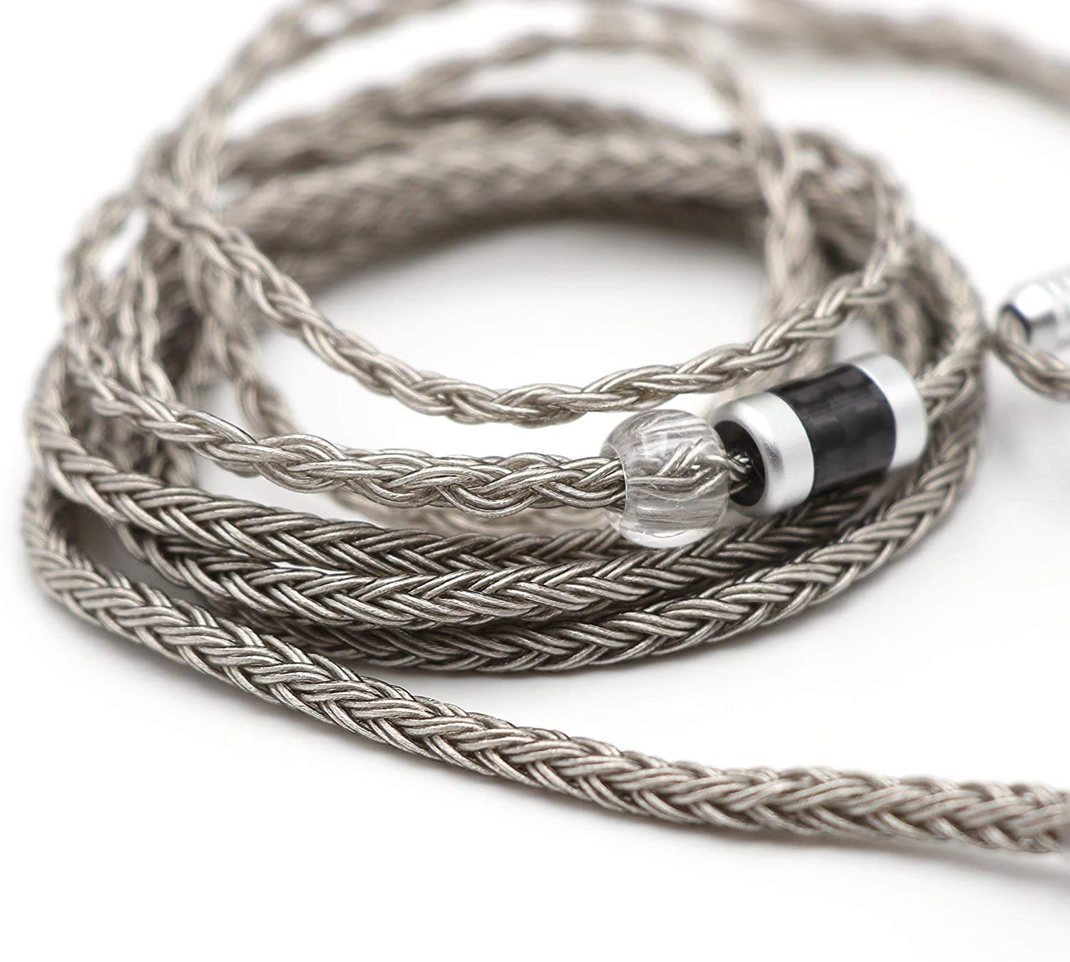 Linsoul Tripowin Zonie IEM Cavo, 16 Core Placcato Argento Cordoni Aggiornati, 1.25m SPC in Ear Monitor Cavi per 7hz Zero:2 Orchestra Lite Cadenza Hype4 Supermix4(2pin 0.78mm, 3.5m…