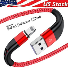 Cavo caricabatterie rapido intrecciato resistente USB lotto cavo per iPhone 14 13 12 11 X XR 8