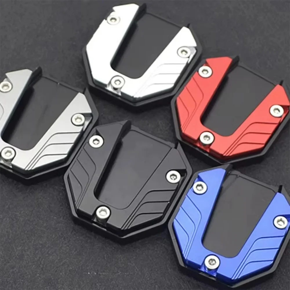 Estensione Cavalletto Laterale Moto in Lega di Alluminio, Piastra di Supporto per Cavalletto Moto, Accessori Moto