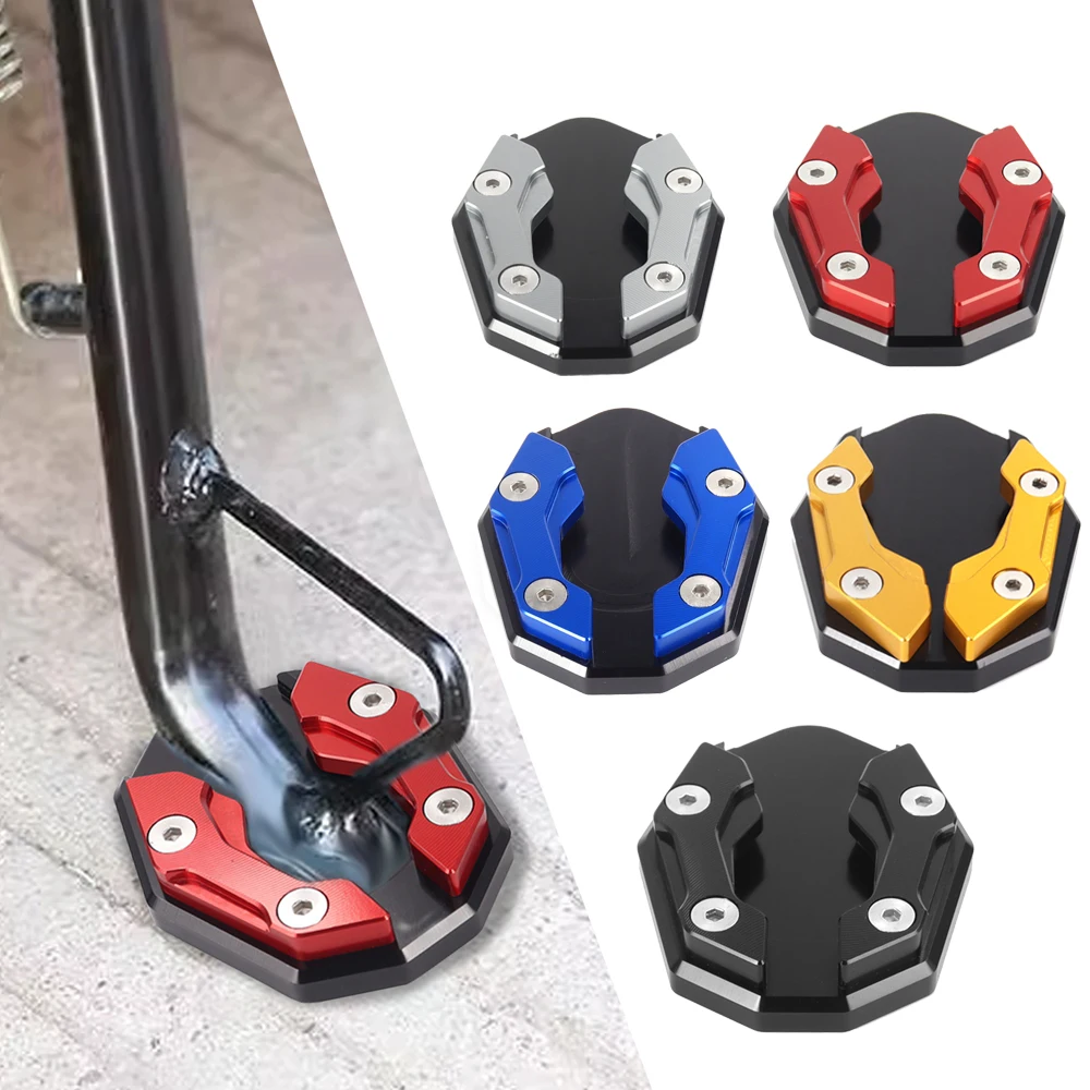 Cavalletto Cavalletto Laterale Estensione Pad Piastra Ingranditore Per Yamaha Nmax Yamaha AEROX155 Nvx155 XMAX 250 300 Nmax 155 Nmax Accessori