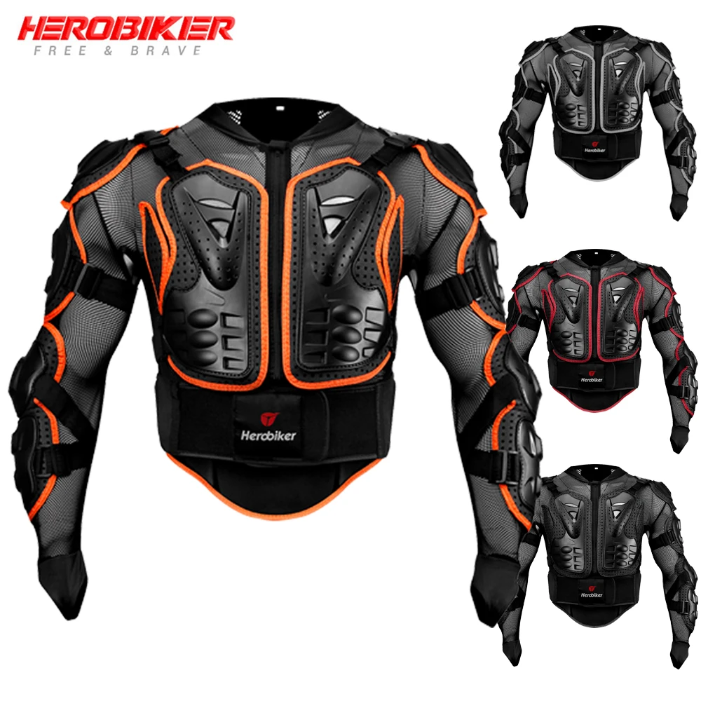 Nuove giacche da moto Giacche di protezione per armature complete da uomo Motocross Enduro Racing Moto Equipaggiamento protettivo Abbigliamento S-4XL