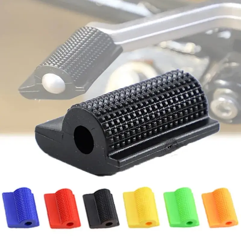 Pedale leva cambio universale per moto, copertura in gomma, antiscivolo, accessori in gel per punta, per Honda Kawasaki Yamaha