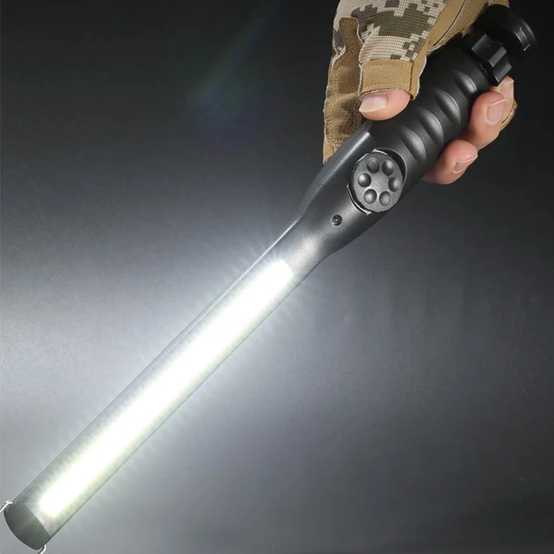 Lampade da Lavoro COB Portatili con Magnete, Torcia LED Ricaricabile, Dimmerabile, per Emergenze e Riparazioni Auto