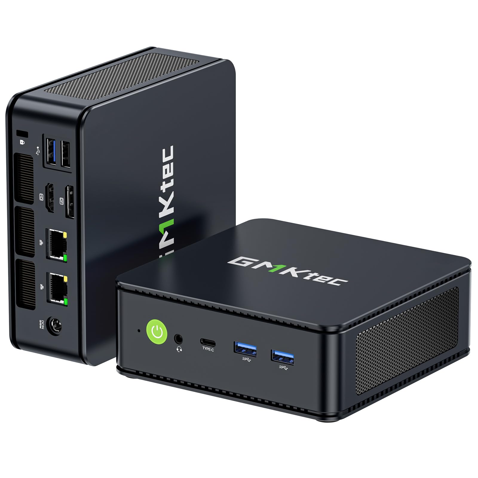 GMKtec M6 Ultra Mini PC da gioco con Ryzen 7640HS (sostituzione 6600H/6800U), 32GB RAM DDR5, 1TB SSD, Dual Nic LAN 2.5GbE, triplo schermo 4K, WiFi 6, USB4, BT 5.2, DP, HDMI 2.0