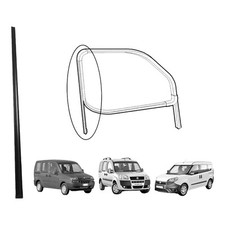 Canaletto Vetro Scendente Sinistro Adatto per FIAT Doblo’ 2000-2009 - (51883273)