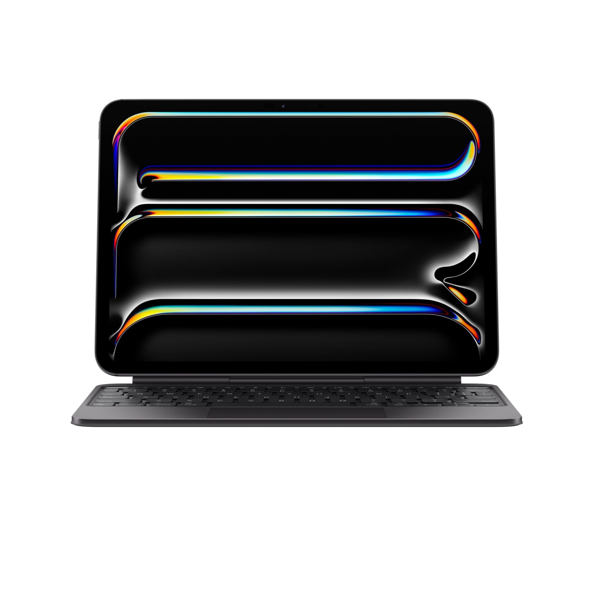Apple Magic Keyboard per iPad Pro 11'' (M4), comodissima per scrivere e con trackpad integrato, tasti funzione, Italiano — Nero
