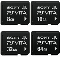 Sony PS Vita Memory Card Ufficiale Playstation 64GB 32GB 16GB 8GB 4GB VENDITORE US