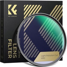 K&F CONCEPT 67/77mm Filtro Notturno Naturale Trasparente Filtro Riduzione Inquinamento Luce