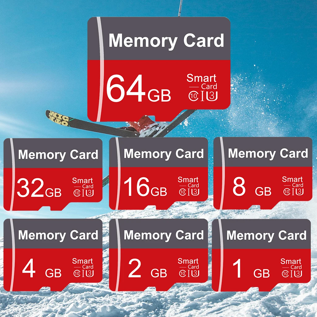 Scheda di Memoria Mini SD ad Alta Velocità 128GB Classe 10 Micro TF Flash USB Pen Drive 1GB 2GB 4GB 8GB 16GB 32GB 64GB per Smartphone