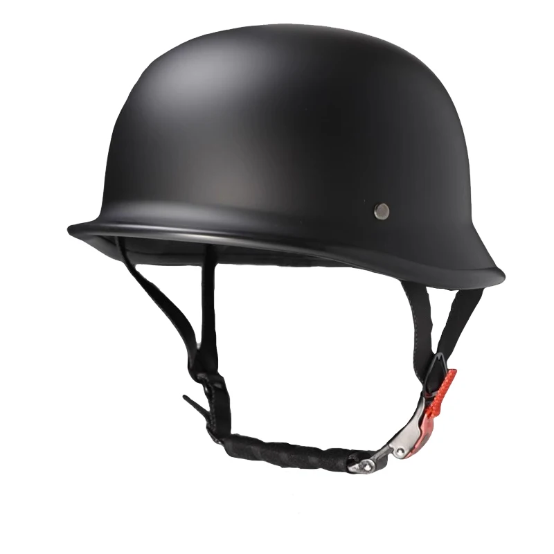 15 Mezzo casco vintage tedesco Mezzo casco Casco da motociclista retrò in stile giapponese estivo occhiali protettivi piacevoli