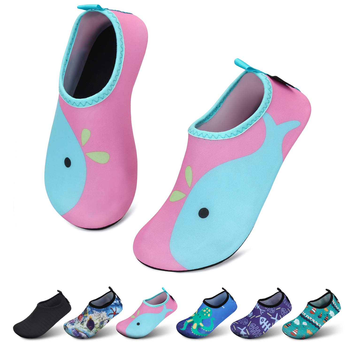SAGUARO Scarpe da Immersione Bambini Ragazze Scarpe da Bagno Ragazzi Rapida Scarpette