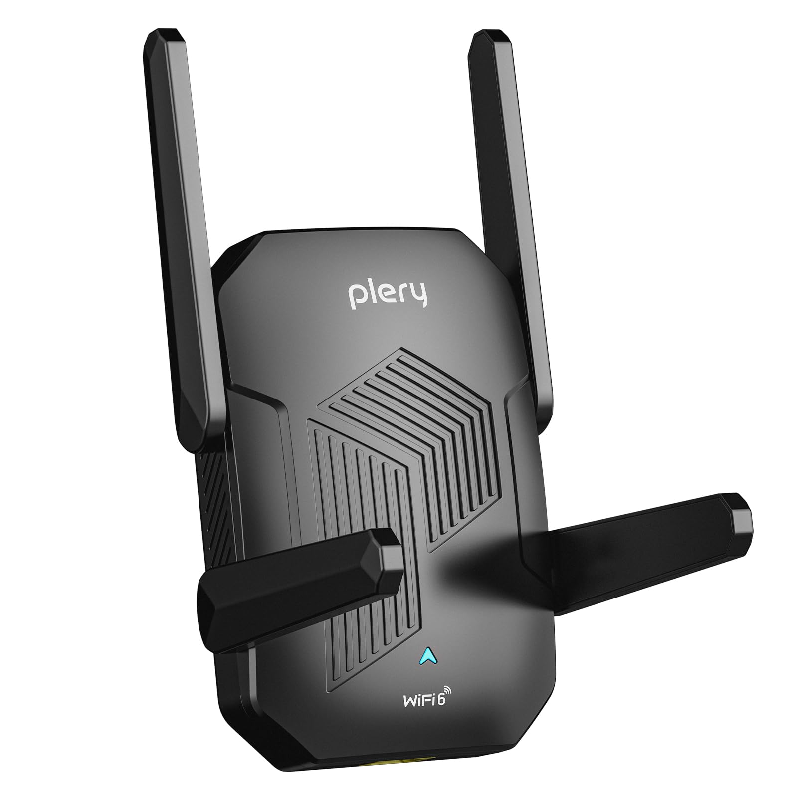 PLERY Ripetitore WiFi 6 Potente per Casa: 1500Mbps WiFi Extender Dual Band | 2,4GHz/5GHz, Copertura 800+ m², Porta Ethernet, 4*6dBi Antenne,3 Modalità,Stabile Della Rete Domestica…