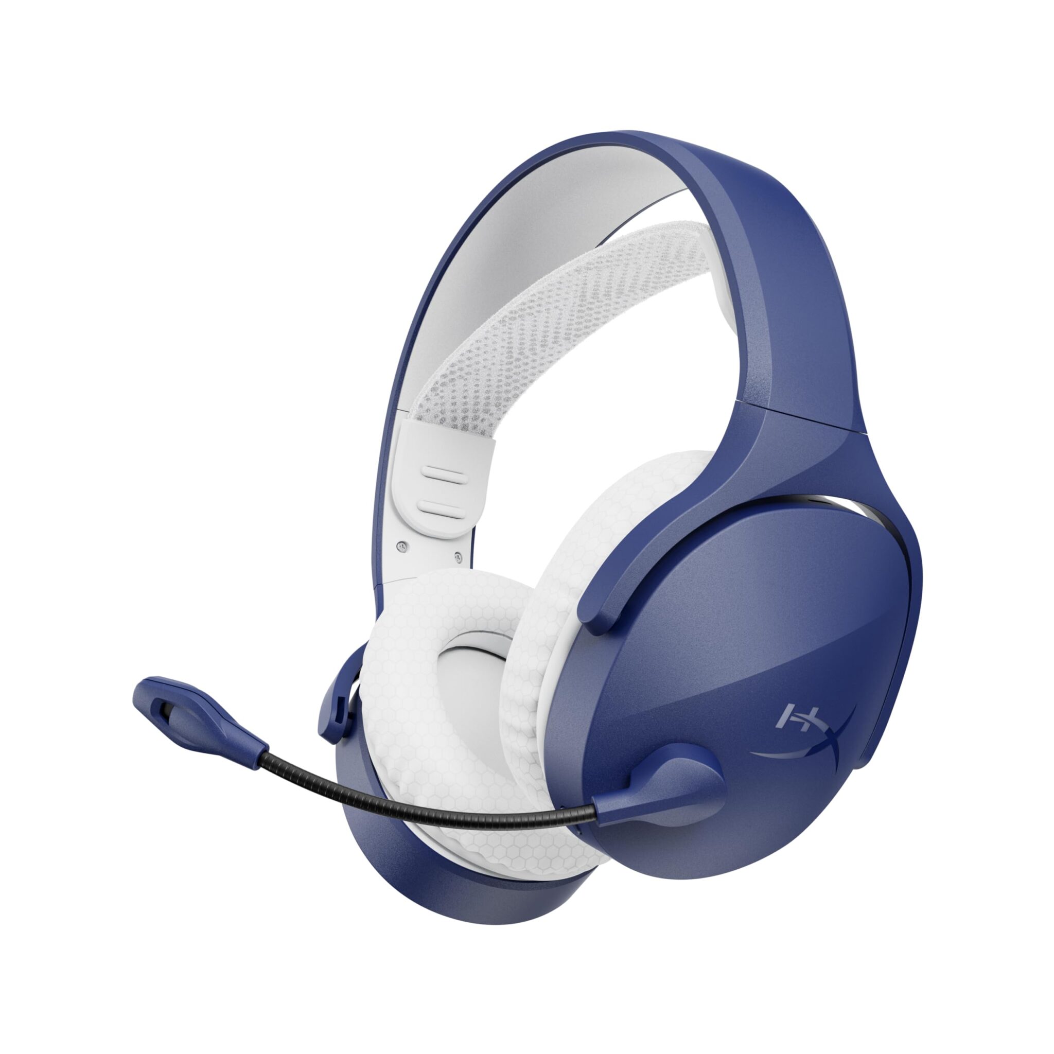 HyperX Cloud Jet - Cuffie da gioco Dual Wireless da 2,4 GHz e Bluetooth, PC, Mac, PS5, PS4, driver da 40 mm, durata della batteria 25 ore, microfono girevole a mute, design legger…