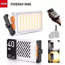 Zhiyun M40 Kit Luce Permanente Video LED, 2700-6200K Luce Fotografica 2600mAh Li-ion 40W