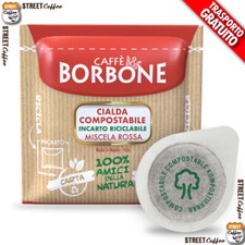 450 Cialde Filtro carta Caffè Borbone ESE 44mm Miscela Rossa Red Rosso gratis
