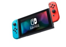 Nintendo HADSKABAH Switch con JoyCon Blu Neon e Rosso Neon