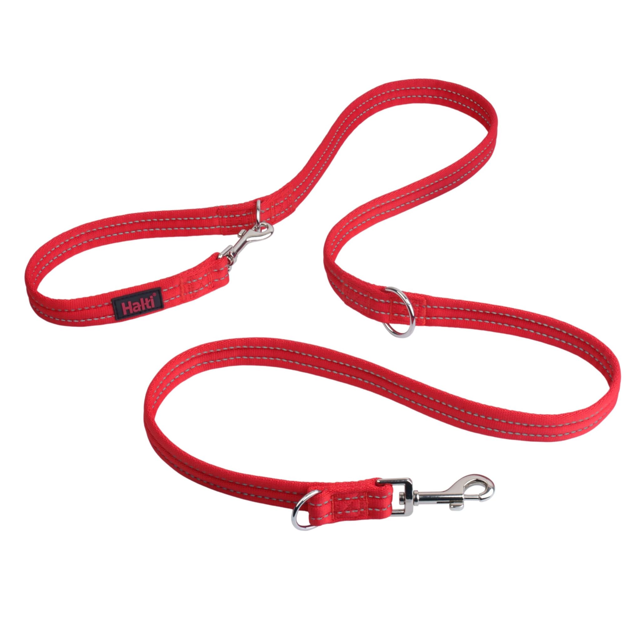 Guinzaglio da addestramento Halti per cani | Taglia S, Rosso | Un imbottito guinzaglio multifunzione a doppia clip per l’addestramento anti-trazione. Ideale per cuccioli e cani pi…