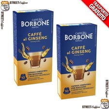 60 Capsule Caffè Borbone Ginseng Gin Seng 100% Compatibili Nespresso *