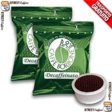 200 Capsule Cialde Caffè Borbone Dek Dec compatibili Lavazza Espesso Point **