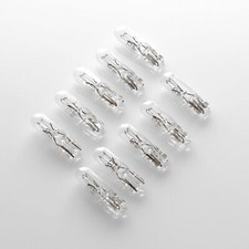 10x Lampadina per Mercedes W124 Regolatore Riscaldamento Regolatore Temperatura T5 12V 0,4W